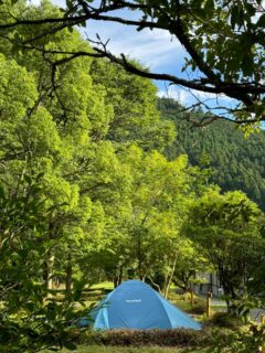 「朝比奈川」「瀬戸川」と2つの清流がある藤枝エリアをロケハン　そのあとは静かな森、大久保キャンプ場で乾杯